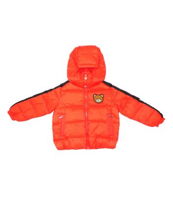 Black Logo Puffer Jacket