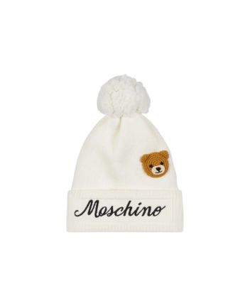 Kids Ivory Knitted Hat