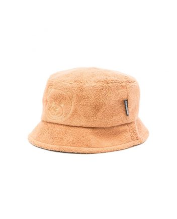 Unisex Brown Fleece Bucket Hat