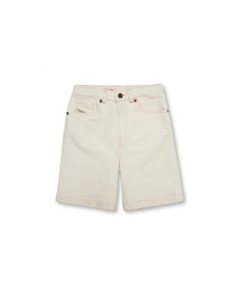 Boys Ivory Denim Shorts