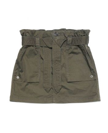 Girls Olive Skirt