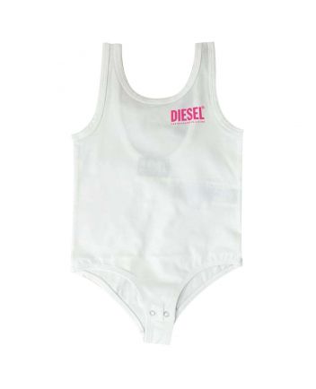 Baby Onesie with Logo Print
