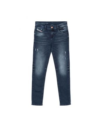Boys Denim Blue Slandy-J Super-Skinny Jeans