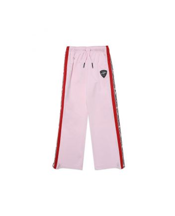 Girls Pink Logo-tape Trouser