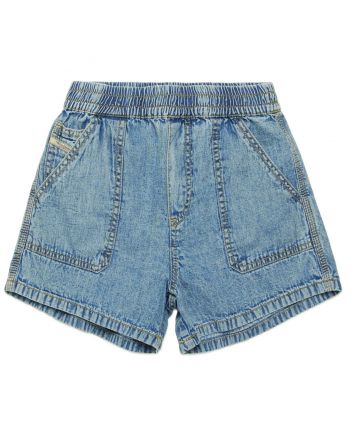 Girls Denim Light Blue Shorts