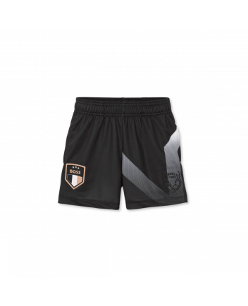 Boys Black Football Shorts