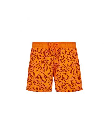 Boys Orange Swim Shorts