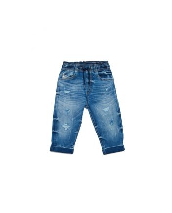 D-Marcie Boyfriend Jeans With Rips