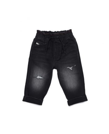 Diesel Marcie Boyfriend Jogg Jeans With Rips