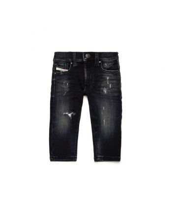 Baby Unisex Black Denim Jeans