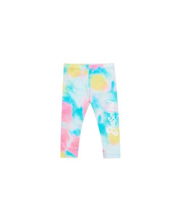Leggings Pants With Multicolor Bubble Allover