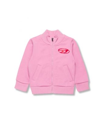 Baby Unisex Zipped Sweatshirt With Oval D-Print