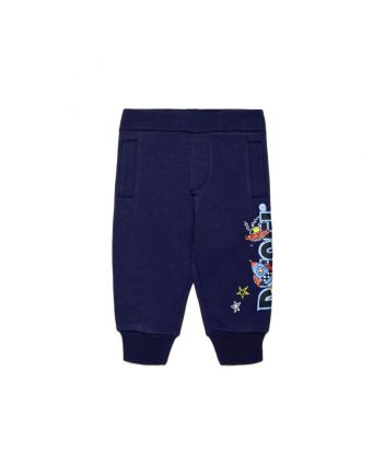 Baby Boys logo-Print Fleece Track Pant