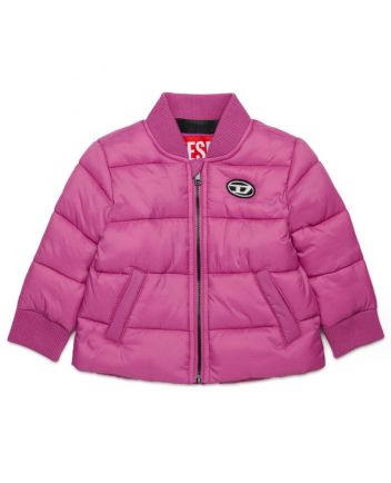 Baby Unisex Pink Puffer Jackets
