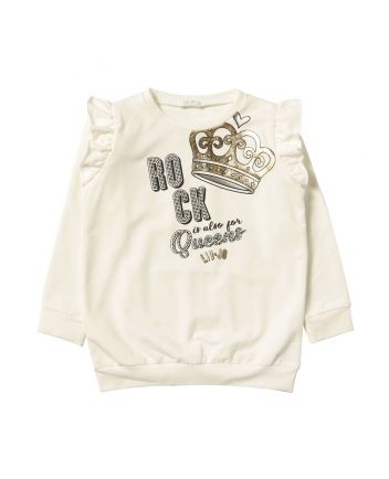 Girls Liu Jo Sweatshirt With Rock Logo