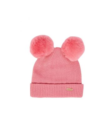 Knit Hat With Pom-Pom
