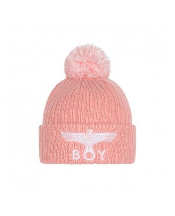 Eagle Beanie Kids - Pink & White