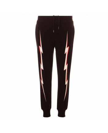 Boys Thunderbolt Print Track Pants