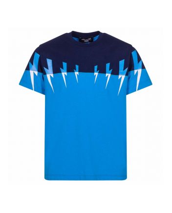 Boys Two Tone Lightning Bolt T-shirt