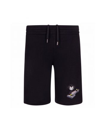 Boys Cat Print Shorts