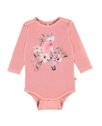 Foss Pink Parrot Romper