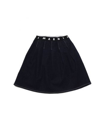 Girls Dark Blue Jeans Skirt