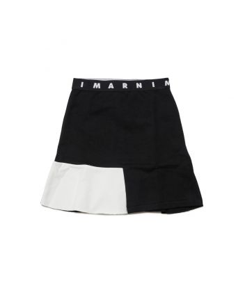 Girls Black Skirt in Fleece