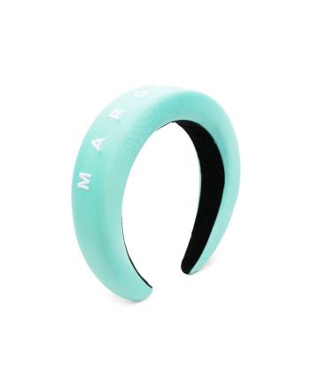 Girls Sea Green Logo Embroidered Head Band