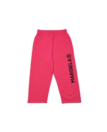 Girls Pink Logo-Print Track Pants