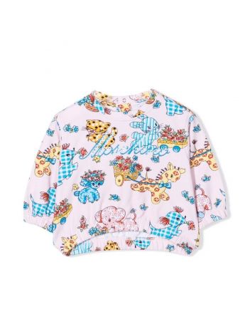 Animal Printed Sweatshirt