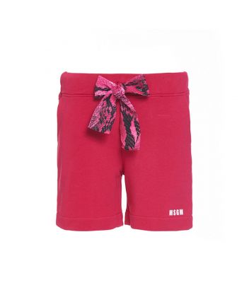 Logo Print Drawstring Shorts