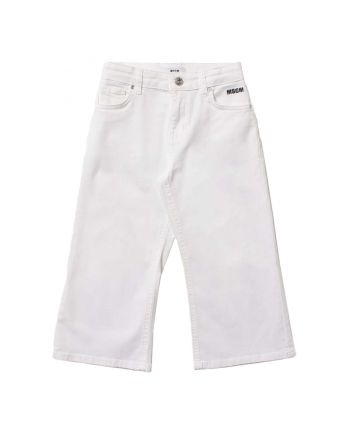 Teen Logo Print Straight Leg Jeans