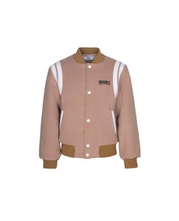 MSGM Baseball Jacket For Boys