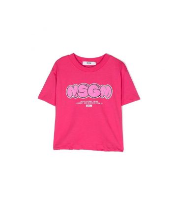 Girls Pink Logo T-Shirt