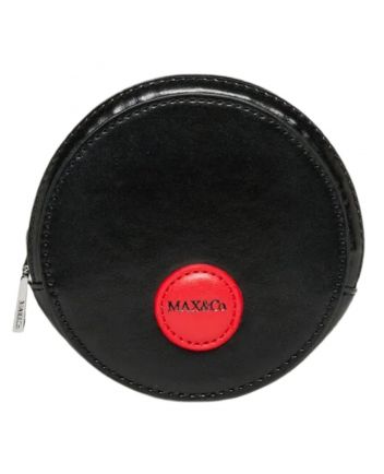 Girls Black Logo-Patch Dot Bags