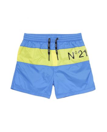 Stripe Logo Swimming Shorts