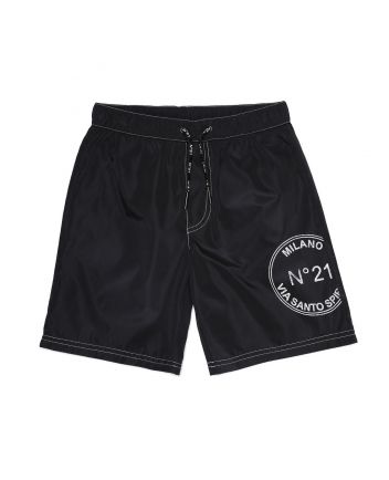 Boys Black Milano Shorts