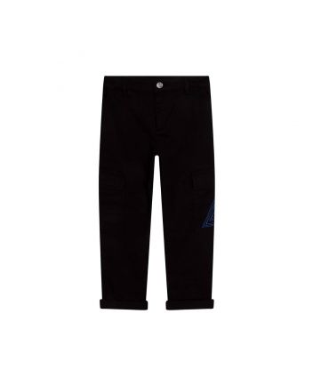 Embroidered Logo Detail Trousers