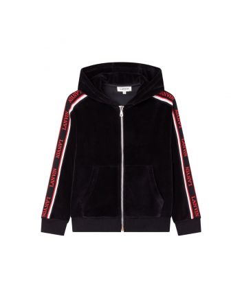 Boy Black Hoodie Jacket