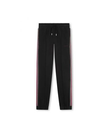 Unisex Black Milano Jersey Trousers
