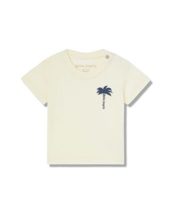Baby Boys Ivory Palm Tree-Print T-Shirt