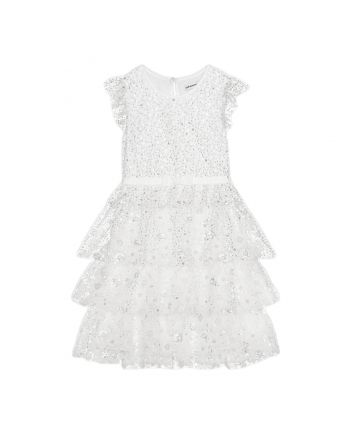 White Embellished Dress