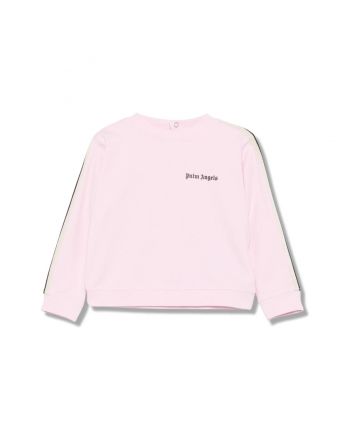 Baby Girls Logo-Print Side Stripe Sweatshirt