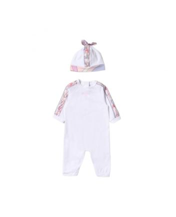 Baby Girls Abstract Print Babygrow Set