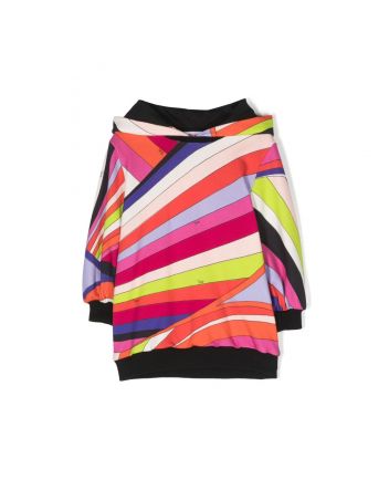 Girls Multi Color Full Sleeves Dress