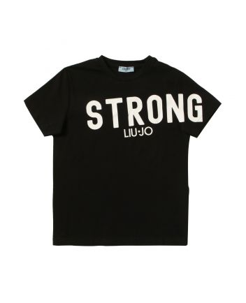 Unisex Black Liu Jo Printed T-Shirt