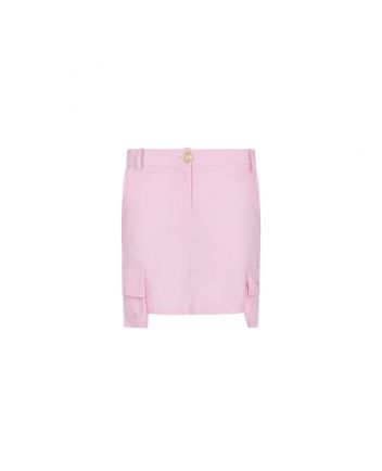 Girls Pink Side Pockets Skirt