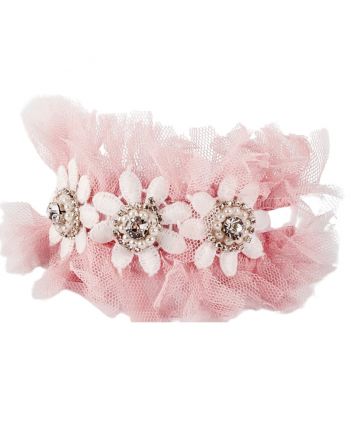 The Primrose In Pink Wrist Cuff Bracelet
