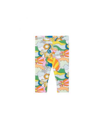 Stella Graphic-Print Straight-Leg Leggings