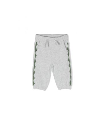 Boys Grey Gecko Crest Jogger